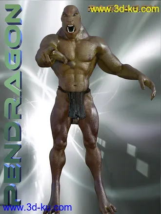 3D打印模型Ragnaron For Genesis 3 Male的图片