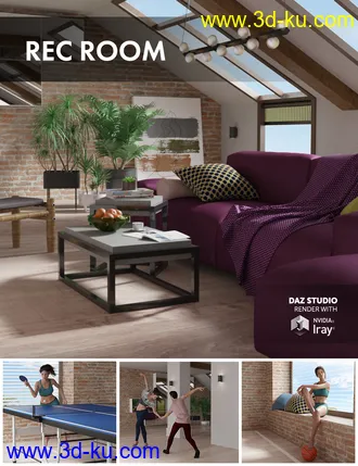 3D打印模型Rec Room的图片