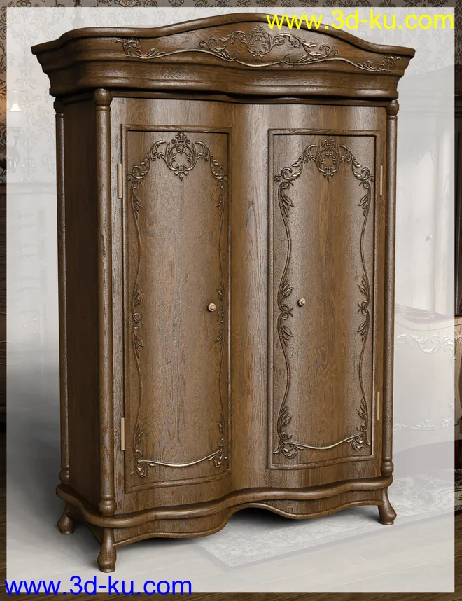 Reflections Furniture Iray模型的图片2