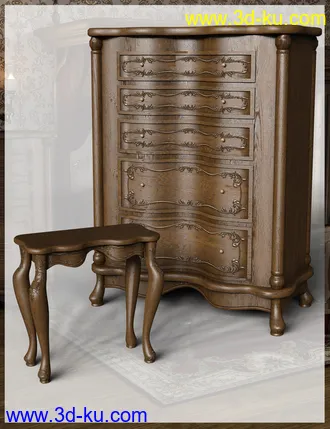 3D打印模型Reflections Furniture Iray的图片