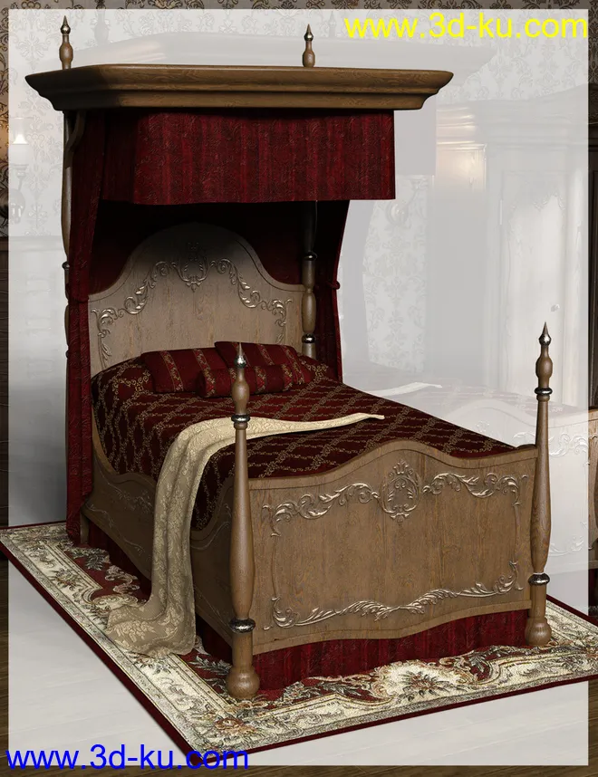 Reflections Furniture Iray模型的图片4