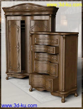 3D打印模型Reflections Furniture Iray的图片