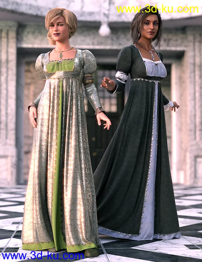 Renaissance Dress - Milady模型的图片1