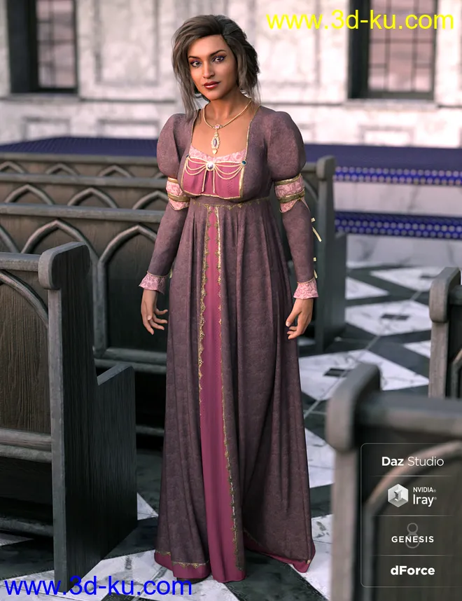 Renaissance Dress - Milady模型的图片4