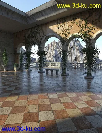 3D打印模型Renaissance Plaza的图片