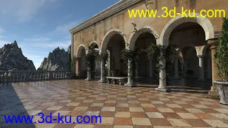 3D打印模型Renaissance Plaza的图片