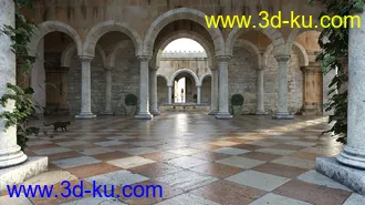 3D打印模型Renaissance Plaza的图片