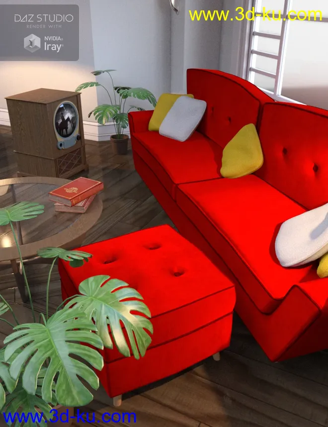 Retro TV Props模型的图片1