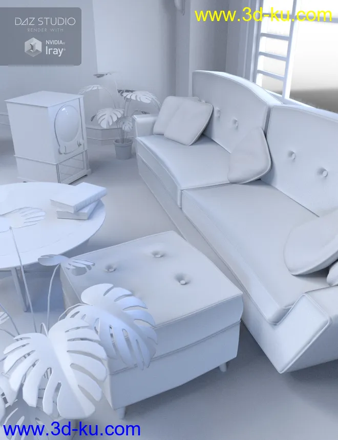 Retro TV Props模型的图片2