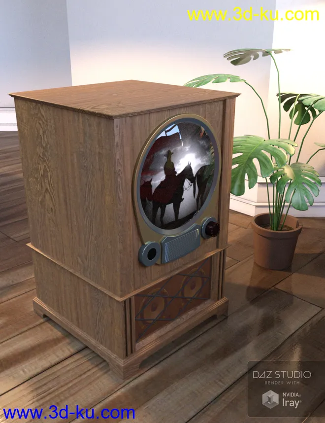 Retro TV Props模型的图片3