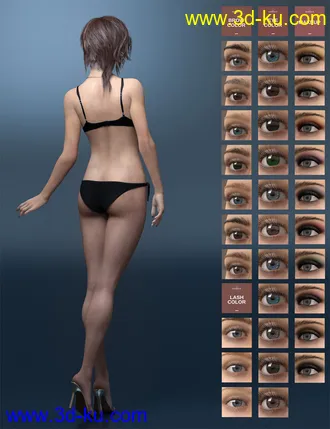 3D打印模型Rita HD For Genesis 8 Female的图片