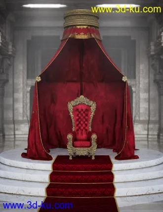 3D打印模型Royal Throne的图片