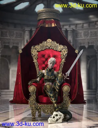 3D打印模型Royal Throne的图片