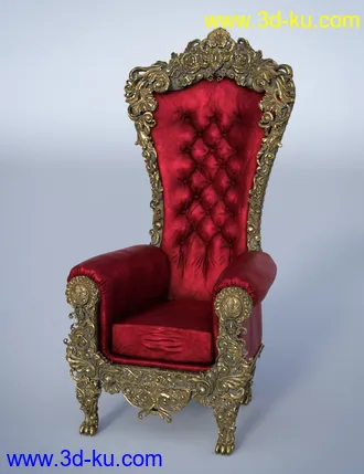 3D打印模型Royal Throne的图片