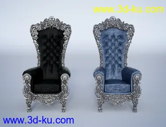 3D打印模型Royal Throne的图片