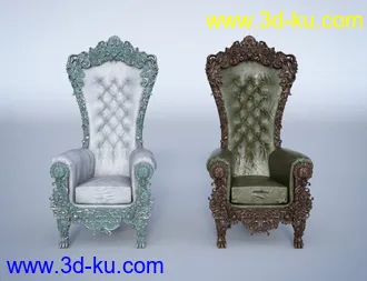 3D打印模型Royal Throne的图片