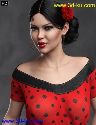 3D打印模型Rozy HD for Genesis 8 Female的图片