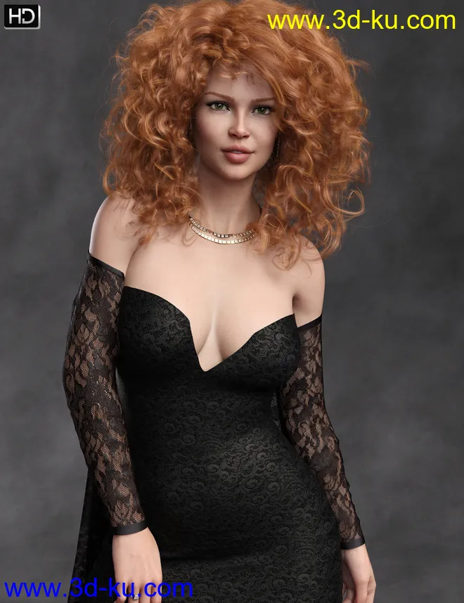 Rozy HD for Genesis 8 Female模型的图片4