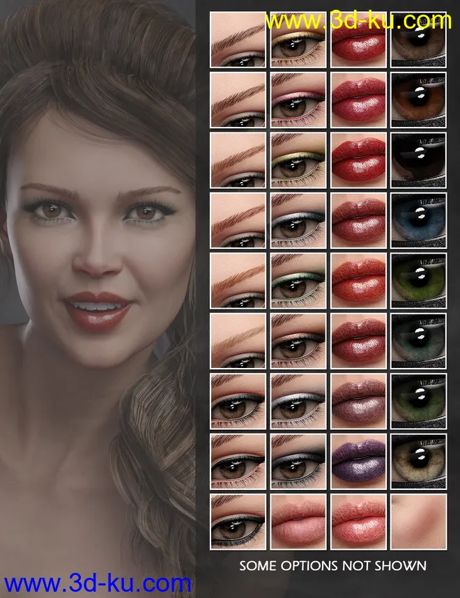 Rozy HD for Genesis 8 Female模型的图片8