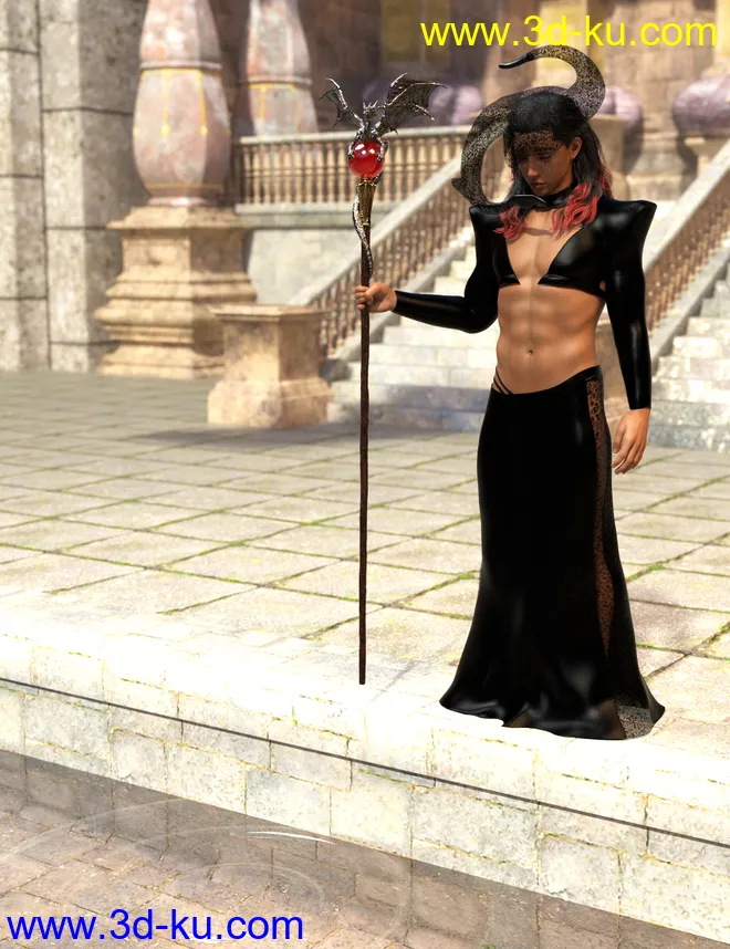 RSSY Cross Gender Clothes Genesis 8模型的图片5