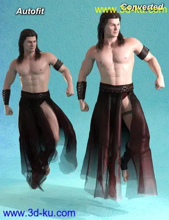 3D打印模型RSSY Cross Gender Clothes Genesis 8的图片
