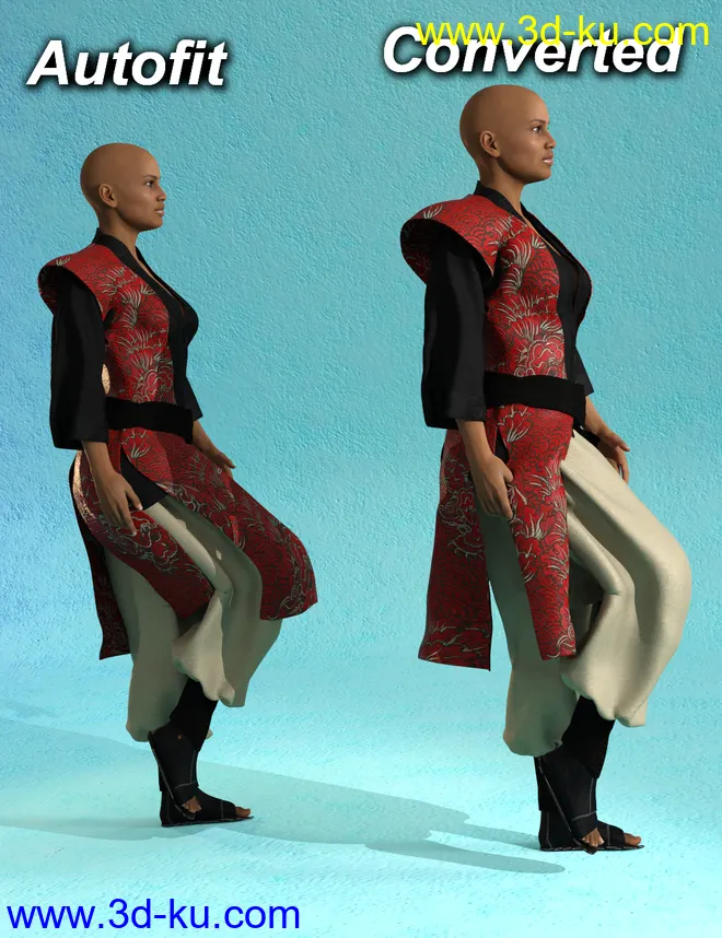 RSSY Cross Gender Clothes Genesis 8模型的图片8