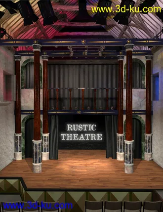 3D打印模型Rustic Theatre的图片