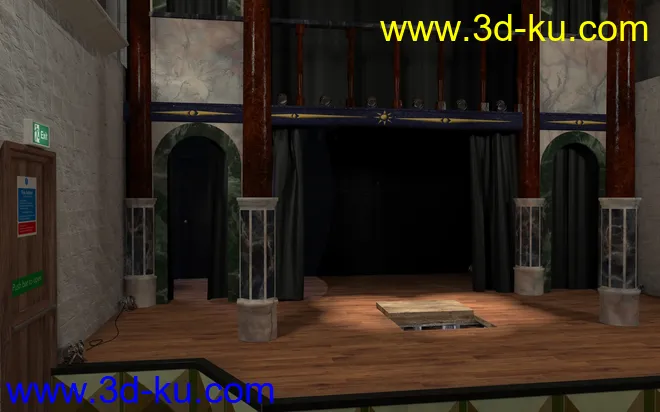 Rustic Theatre模型的图片5