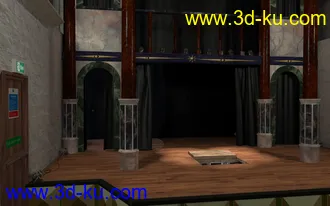 3D打印模型Rustic Theatre的图片