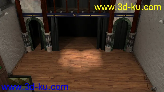 Rustic Theatre模型的图片7
