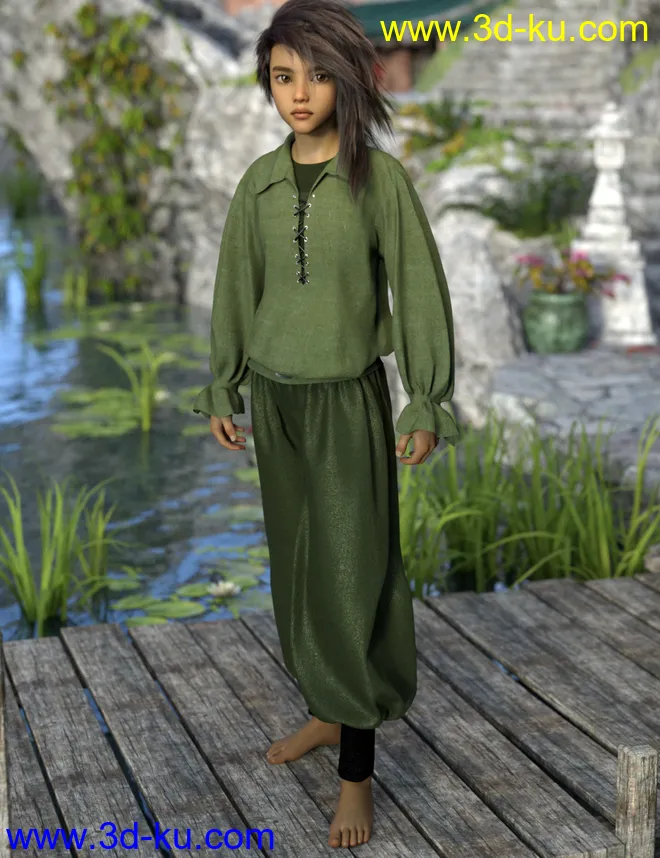 Ryel for Genesis 8 Male模型的图片2