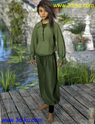 3D打印模型Ryel for Genesis 8 Male的图片