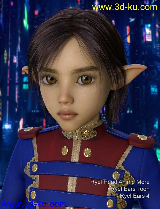 Ryel for Genesis 8 Male模型的图片7