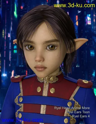 3D打印模型Ryel for Genesis 8 Male的图片