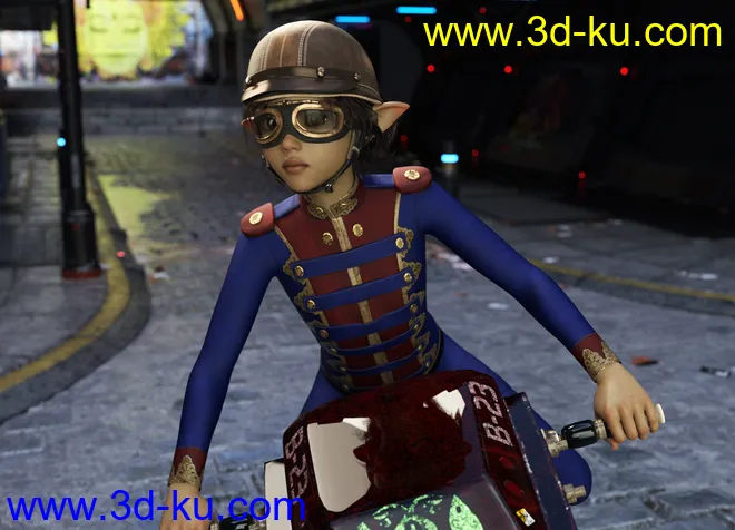 Ryel for Genesis 8 Male模型的图片10