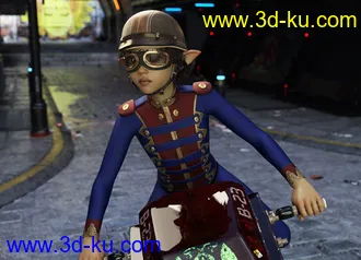 3D打印模型Ryel for Genesis 8 Male的图片