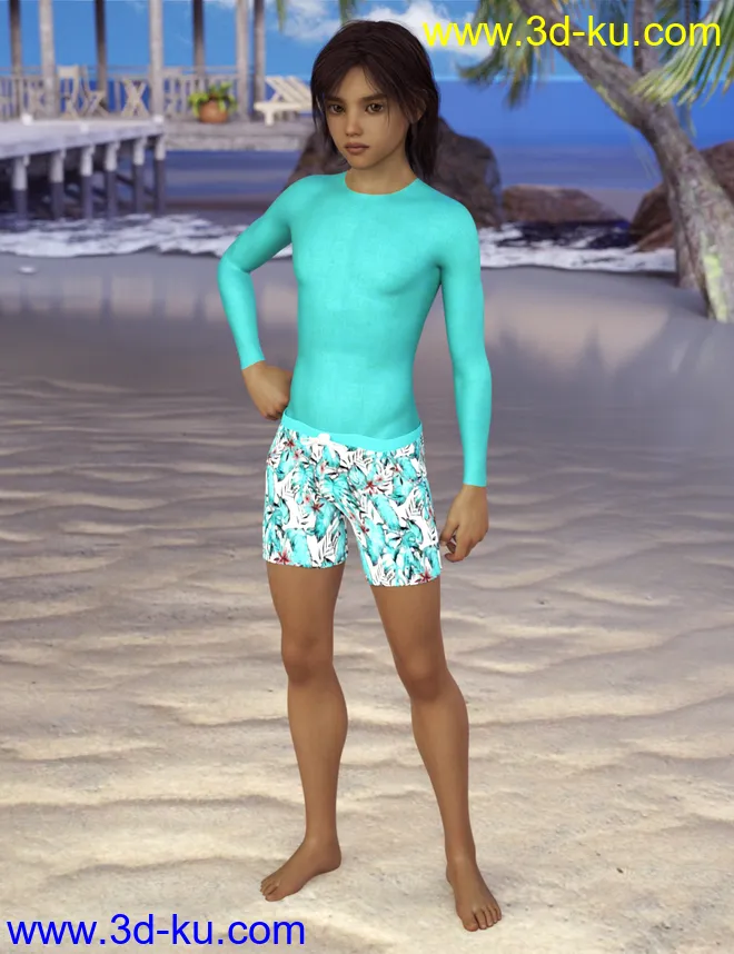 Ryel for Genesis 8 Male模型的图片11