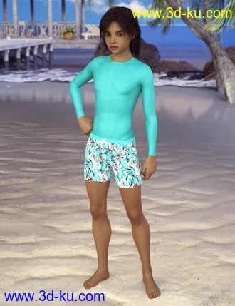 3D打印模型Ryel for Genesis 8 Male的图片