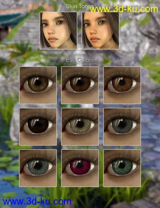 3D打印模型Ryel for Genesis 8 Male的图片