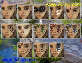 3D打印模型Ryel for Genesis 8 Male的图片