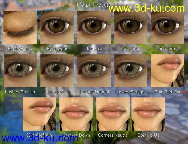 Ryel for Genesis 8 Male模型的图片15