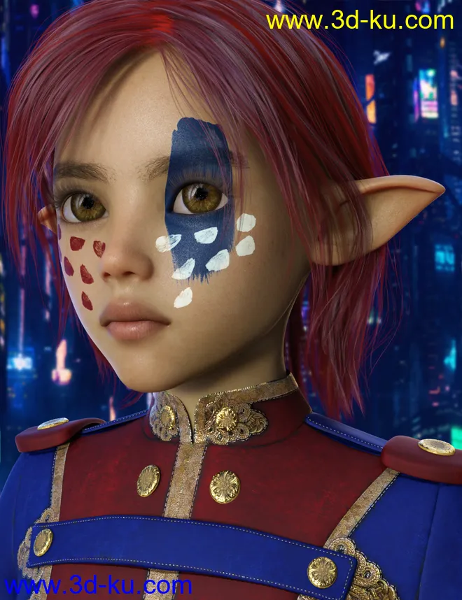 Ryel for Genesis 8 Male模型的图片17