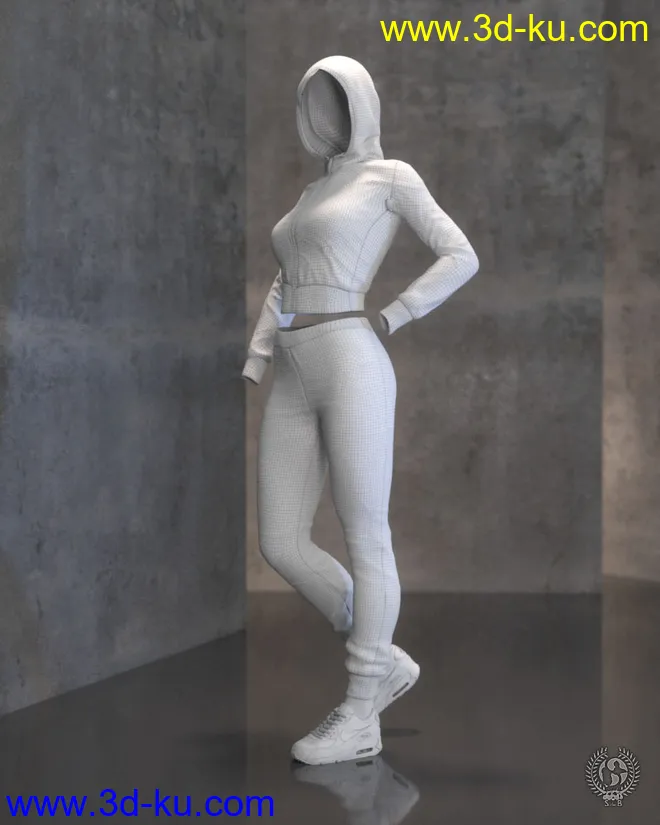 S.de.Sweat Pack For Genesis 8 Females模型的图片4