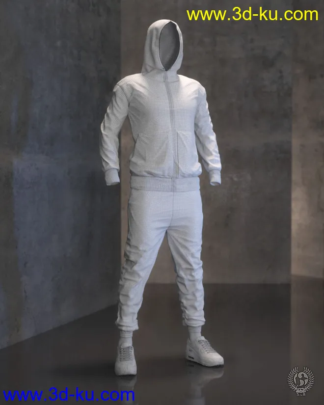 S.de.Sweat Pack For Genesis 8 Males模型的图片4