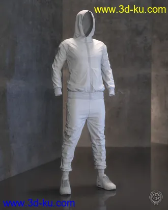 3D打印模型S.de.Sweat Pack For Genesis 8 Males的图片