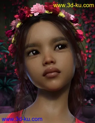 3D打印模型Sari For Genesis 8 Female的图片