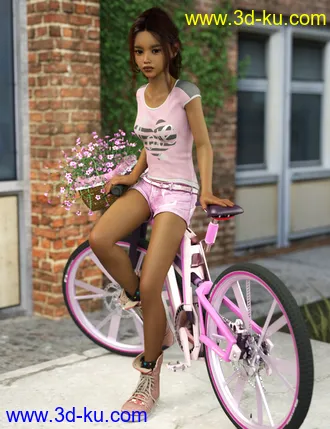 3D打印模型Sari For Genesis 8 Female的图片
