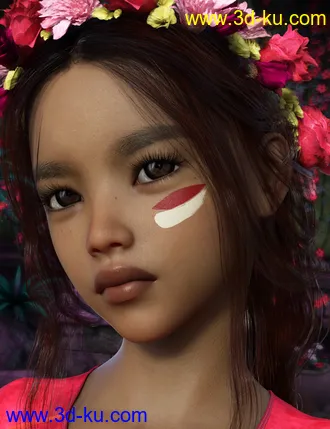 3D打印模型Sari For Genesis 8 Female的图片