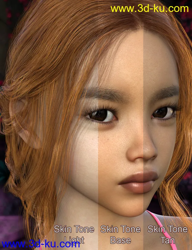 Sari For Genesis 8 Female模型的图片8