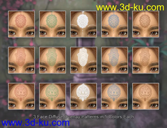 Sari For Genesis 8 Female模型的图片11